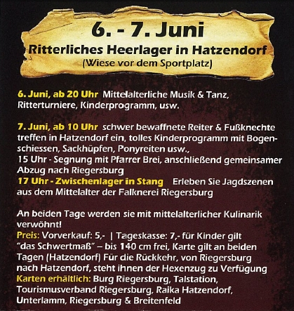 Mittelaltertross 6 Juni