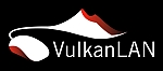 Vulkanlan Logo negativ 150px