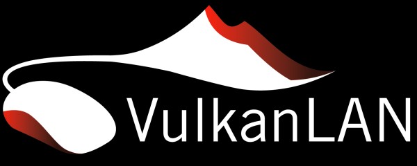 Vulkanlan Logo negativ 600px